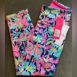 NWT Lilly Pulitzer Weekender High Rise 21” Crop Legging XS Seen & Herd